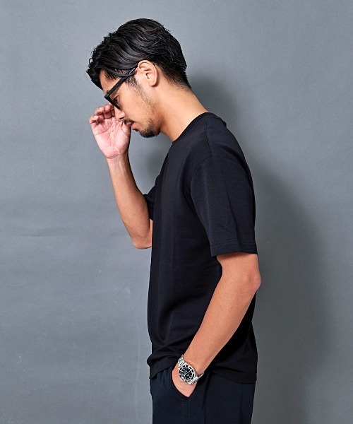 BENUSTA(ベヌスタ)の「『BENUSTA/ベヌスタ』半袖Tシャツ【GC】(Tシャツ/カットソー・メンズ・チャコール/ブラック/ホワイト・L/XL/M)」の18枚目の写真