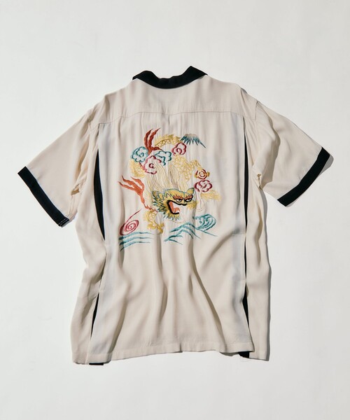 TAILOR TOYO(テーラートウヨウ)の「【TAILOR TOYO/東洋テーラー】SUKA SHIRT DRAGON(シャツ/ブラウス・メンズ・ホワイト/イエロー/ブラック・L/M)」の17枚目の写真