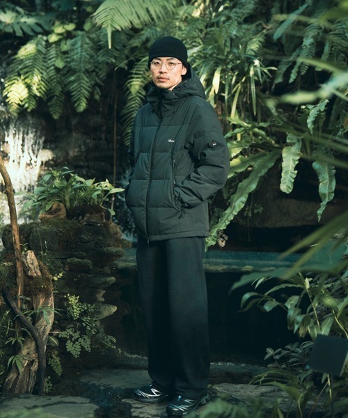 NANGA（ナンガ）の「[NANGA/ナンガ] 別注 HINOC 難燃タフタダウンジャケット（ダウンジャケット/コート・レディース・ブラック/ベージュ/ブラウン・L/M/S/XL）」の12枚目の写真