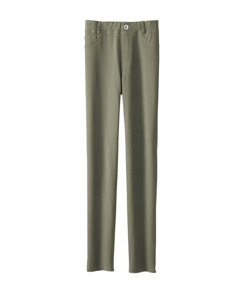 BELLUNA PLUS(ベルーナ)の「美ストレッチ素材レギンスパンツ68丈(その他パンツ・レディース・インディゴブルー/アイボリー系/イエロー/ブラック/ケミカルウォッシュ/オリーブ/モスグリーン・SMALL/LARGE/MEDIUM/X-LARGE)」の15枚目の写真