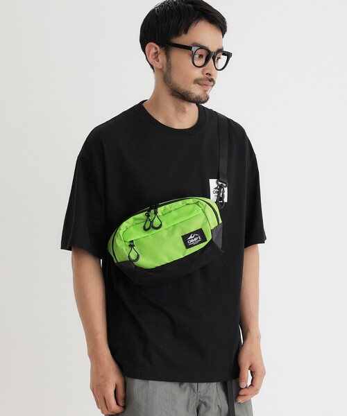 CAMP7(キャンプセブン)の「ボトルショルダーバッグ(ショルダーバッグ・メンズ・グリーン系/チャコールグレー/ブラック/グレー・99)」の5枚目の写真