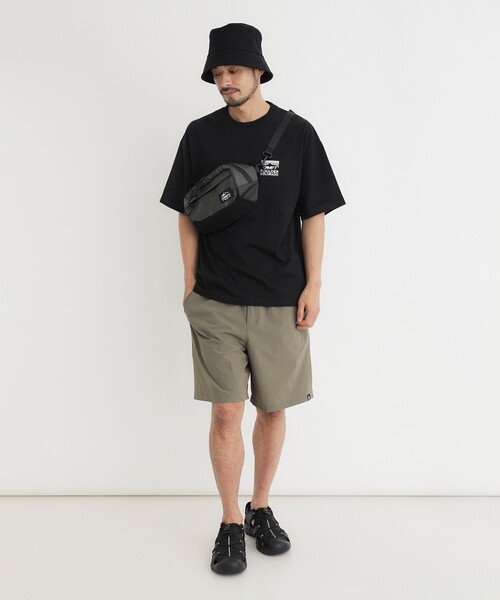 CAMP7(キャンプセブン)の「ボトルショルダーバッグ(ショルダーバッグ・メンズ・グリーン系/チャコールグレー/ブラック/グレー・99)」の13枚目の写真