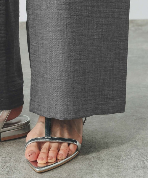 GLOBAL WORK(グローバルワーク)の「DRYタッチセットアップパンツ/749551(その他パンツ・レディース・ネイビー/グレー/モカ・MEDIUM/LARGE)」の14枚目の写真