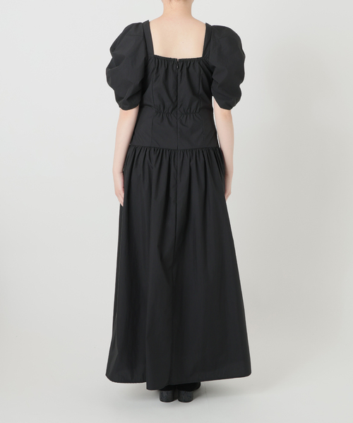 La TOTALITE(ラトータリテ)の「【SAORI TANABE × La Totalite】Robe de Soiree(ワンピース・レディース・ボルドー/ブラック・36/38)」の11枚目の写真