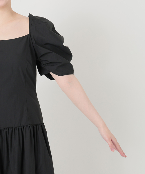 La TOTALITE(ラトータリテ)の「【SAORI TANABE × La Totalite】Robe de Soiree(ワンピース・レディース・ボルドー/ブラック・36/38)」の13枚目の写真