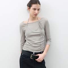 セール】【comme si studio *LULU】layered LS tee（Tシャツ