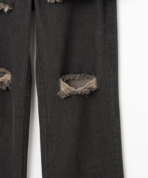 MILLO WOMEN（ミロウーマン）の「レイヤード・デストロイド・ジン [ヴィンテージブラウン]（デニムパンツ・レディース・その他・SMALL/MEDIUM）」の5枚目の写真