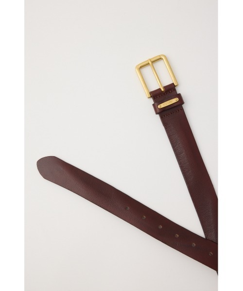 MOUSSY(マウジー)の「【26年AW新作】BASIC RING BUCKLE ベルト(ベルト・レディース・ブラウン/ブラック・FREE)」の14枚目の写真