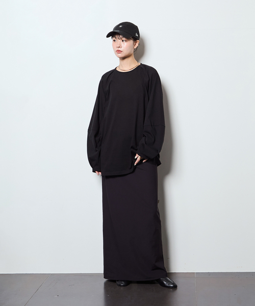 CITYSHOP（シティーショップ）の「[THE MOOD] パフスリーブ ロンTEE：カットソー（Tシャツ/カットソー・レディース・ホワイト/ブラック/イエロー・FREE）」の20枚目の写真