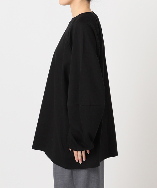 CITYSHOP（シティーショップ）の「[THE MOOD] パフスリーブ ロンTEE：カットソー（Tシャツ/カットソー・レディース・ホワイト/ブラック/イエロー・FREE）」の5枚目の写真