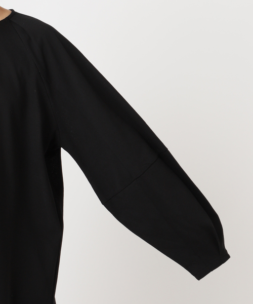 CITYSHOP（シティーショップ）の「[THE MOOD] パフスリーブ ロンTEE：カットソー（Tシャツ/カットソー・レディース・ホワイト/ブラック/イエロー・FREE）」の14枚目の写真