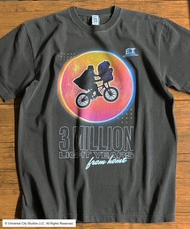 【E.T.】Ride into the light 映画 ライセンス Tシャツ ヴィンテージ風 シルエットアートデザインメンズ レディース
