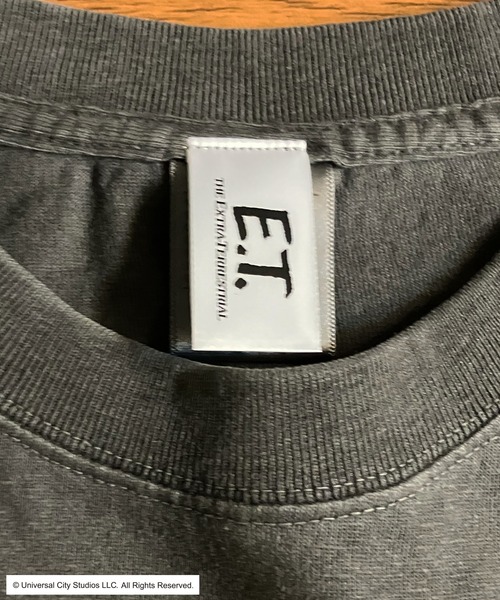 minius(ミニウス)の「【E.T.】Ride into the light 映画 ライセンス Tシャツ ヴィンテージ風 シルエットアートデザインメンズ レディース(Tシャツ/カットソー・メンズ・ブラック/ホワイト・SMALL/LARGE/X-LARGE/MEDIUM)」の8枚目の写真