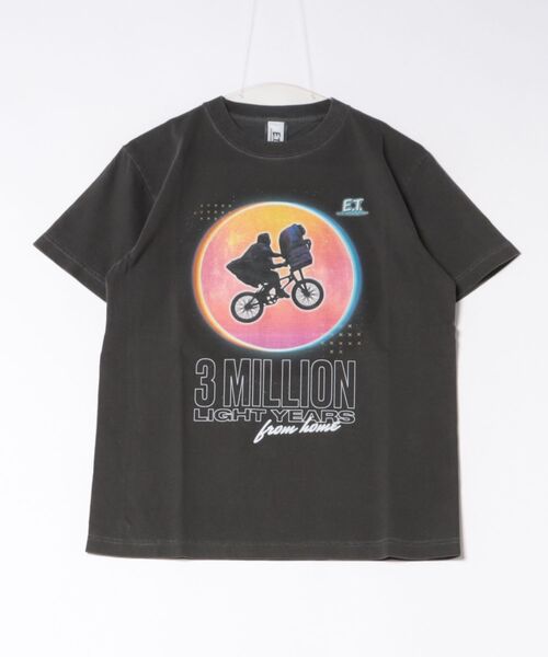 minius(ミニウス)の「【E.T.】Ride into the light 映画 ライセンス Tシャツ ヴィンテージ風 シルエットアートデザインメンズ レディース(Tシャツ/カットソー・メンズ・ブラック/ホワイト・SMALL/LARGE/X-LARGE/MEDIUM)」の10枚目の写真