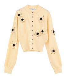 セール】CLANE/クラネ/W FACE FRILL KNIT CARDIGAN（カーディガン