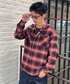 CIAOPANIC（チャオパニック）の「オンブレチェック2WAYシャツ（シャツ/ブラウス・LARGE）」