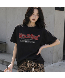 [ODNR UNISEX]ネイバー ダイ ヤング 半袖Tシャツ_BLACK