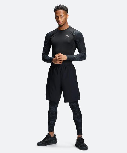 UNDER ARMOUR(アンダーアーマー)の「UAヒートギアアーマー コンプレッション カモ ロングスリーブ シャツ(トレーニング/メンズ)(Tシャツ/カットソー・メンズ・ブラック系・M/XL/L/S/3XL/2XL)」の3枚目の写真