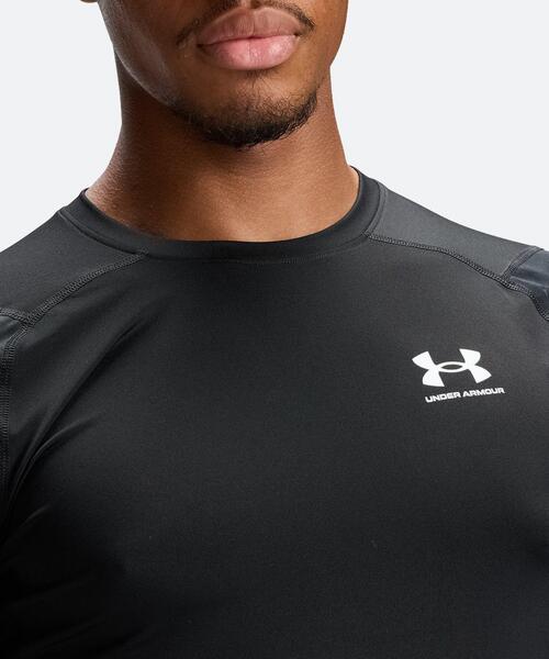 UNDER ARMOUR(アンダーアーマー)の「UAヒートギアアーマー コンプレッション カモ ロングスリーブ シャツ(トレーニング/メンズ)(Tシャツ/カットソー・メンズ・ブラック系・M/XL/L/S/3XL/2XL)」の4枚目の写真
