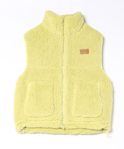 ROXY(ロキシー)の「ROXY TEDDY BOA VEST 撥水ボアベスト 【2026年秋冬モデル】(ベスト・レディース・ナチュラル/グリーン/ブルー/ブラウン/チャコールグレー・LARGE/MEDIUM/SMALL)」の5枚目の写真