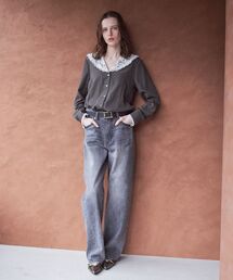YECCA VECCA | ルーズストレートデニム(デニムパンツ)
