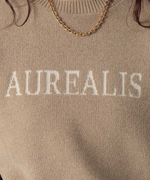 Elura(エルーラ)の「モールロゴニット/1085551(Tシャツ/カットソー・レディース・ネイビー/オフホワイト/グレイッシュベージュ・FREE)」の21枚目の写真