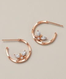 【AUTUMN LIMITED】シルバー フープ ピアス