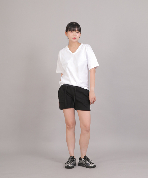 SAINTCREW(セントクルー)の「ミニマルコアポイントバンドショートパンツ CBW-386 ライトインディゴブラック(その他パンツ・レディース・その他・フリー)」の5枚目の写真