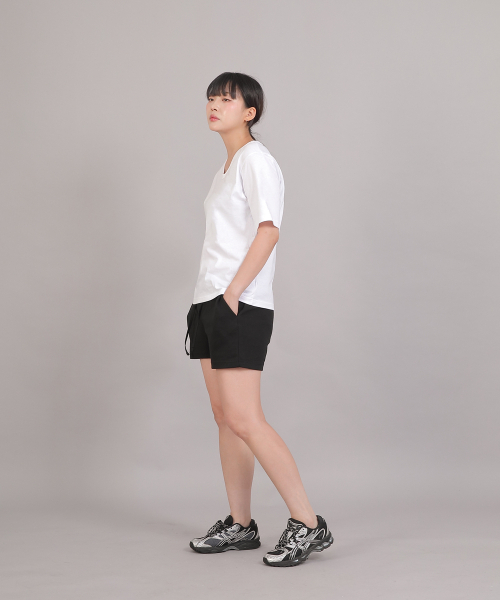 SAINTCREW(セントクルー)の「ミニマルコアポイントバンドショートパンツ CBW-386 ライトインディゴブラック(その他パンツ・レディース・その他・フリー)」の8枚目の写真