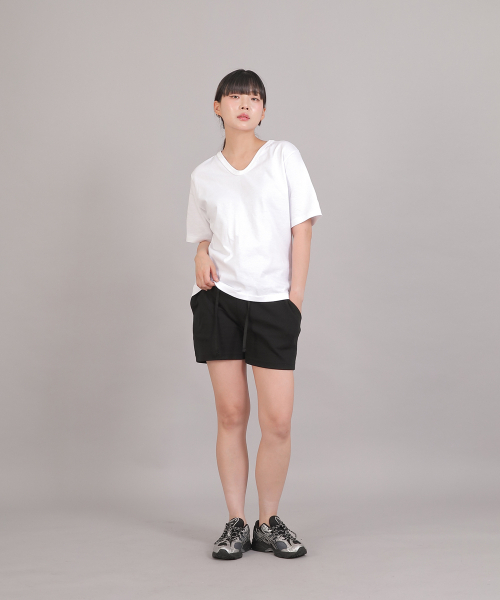 SAINTCREW(セントクルー)の「ミニマルコアポイントバンドショートパンツ CBW-386 ライトインディゴブラック(その他パンツ・レディース・その他・フリー)」の10枚目の写真