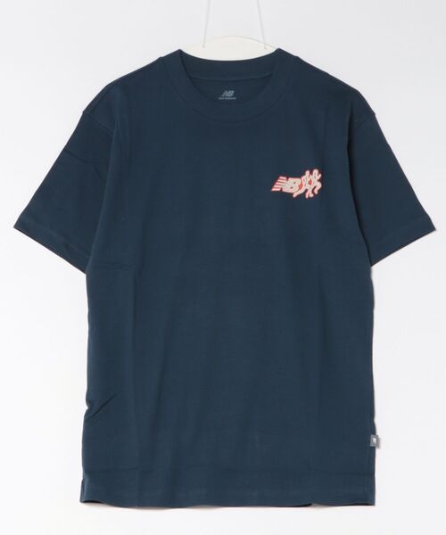 NEW BALANCE(ニューバランス)の「《New Balance》MT62N09J(Tシャツ/カットソー・メンズ・ホワイト/ネイビー・XL/2L/M/L/S)」の1枚目の写真