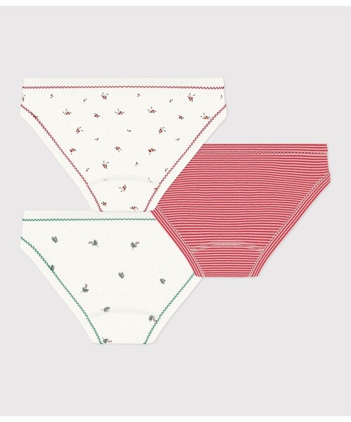 PETIT BATEAU(プチバトー)の「プリントショーツ3枚組(ショーツ・キッズ・その他1・3YEAR/4YEAR/5YEAR)」の2枚目の写真