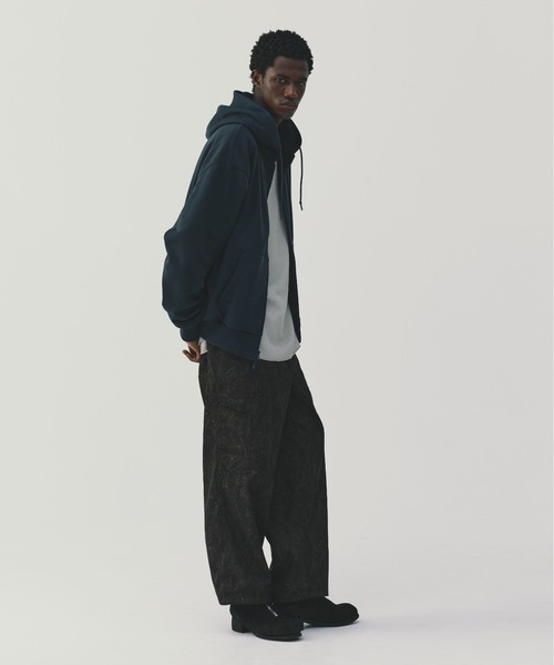 DAIWA PIER39(ダイワピア39)の「DAIWA PIER39 TECH SWEAT DOUBLE FACE PARKA ダイワピア39 テックスウェットダブルフェイスパーカ(パーカー・メンズ・ブラック/ヘザーグレー/イエロー/ライトブラウン・MEDIUM/SMALL/LARGE)」の5枚目の写真