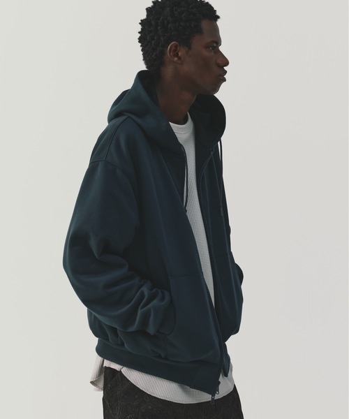 DAIWA PIER39(ダイワピア39)の「DAIWA PIER39 TECH SWEAT DOUBLE FACE PARKA ダイワピア39 テックスウェットダブルフェイスパーカ(パーカー・メンズ・ブラック/ヘザーグレー/イエロー/ライトブラウン・MEDIUM/SMALL/LARGE)」の6枚目の写真