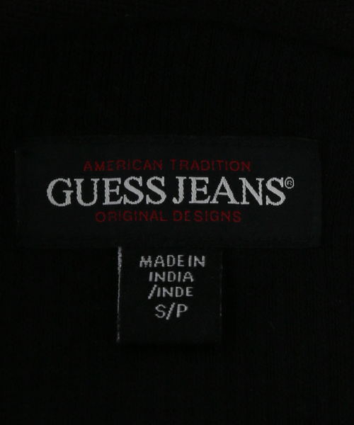 GUESS JEANS(ゲスジーンズ)の「GUESS JEANS / ゲス ジーンズ STAR PRINT WAFFLE HOODIE(パーカー・レディース・ブラック・SMALL)」の7枚目の写真
