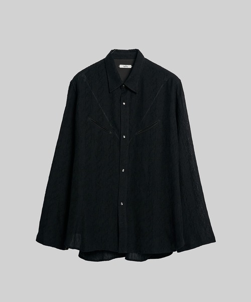 saby（サバイ）の「【saby】WESTERN SHIRTS（シャツ/ブラウス・メンズ・ブラック/グレー・3/2）」の2枚目の写真