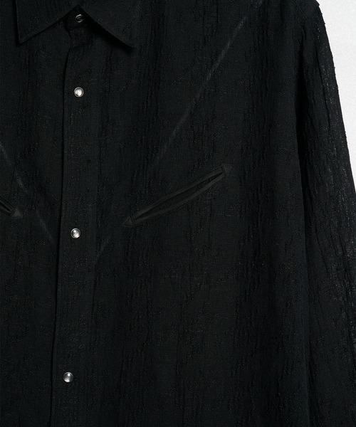 saby（サバイ）の「【saby】WESTERN SHIRTS（シャツ/ブラウス・メンズ・ブラック/グレー・3/2）」の5枚目の写真