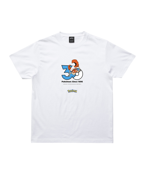 ZOZOSPOT(ゾゾスポット)の「Pokemon 30th Anniversary 1025 T-shirt 「キングラー」(Tシャツ/カットソー・レディース・ホワイト・SMALL/MEDIUM/LARGE/130cm/140cm/150cm/160cm/X-LARGE/XX-LARGE/XXX-LARGE/100cm/110cm/120cm)」の1枚目の写真