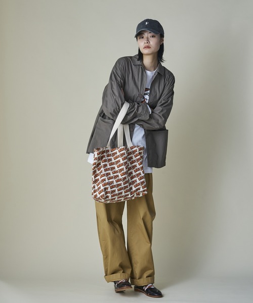 mintdesigns(ミントデザインズ)の「Mint City Large Tote(トートバッグ・レディース・オレンジ/イエロー・FREE)」の5枚目の写真