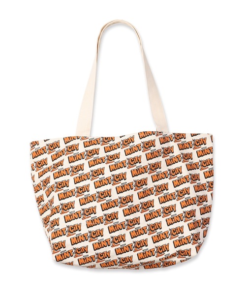 mintdesigns(ミントデザインズ)の「Mint City Large Tote(トートバッグ・レディース・オレンジ/イエロー・FREE)」の8枚目の写真