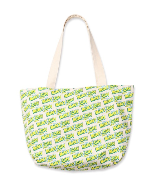 mintdesigns(ミントデザインズ)の「Mint City Large Tote(トートバッグ・レディース・オレンジ/イエロー・FREE)」の9枚目の写真