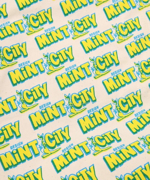 mintdesigns(ミントデザインズ)の「Mint City Large Tote(トートバッグ・レディース・オレンジ/イエロー・FREE)」の10枚目の写真