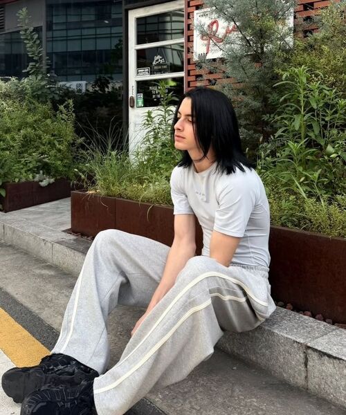 KNITTED(ニッティド)の「カーブライン トレーニングパンツ ブラック(スウェットパンツ・メンズ・その他・MEDIUM/LARGE/X-LARGE)」の14枚目の写真