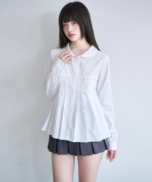 REISE MIYA（レイズミヤ）の「CARIN リボンブラウス [WHITE]（シャツ/ブラウス・レディース・その他・OS）」の2枚目の写真