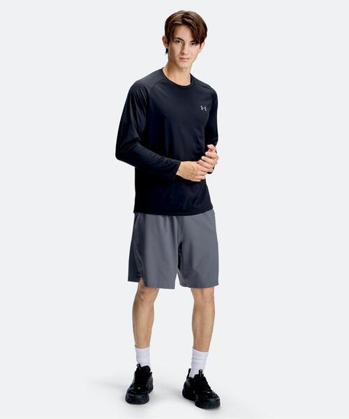 UNDER ARMOUR（アンダーアーマー）の「UAテック ロングスリーブ Tシャツ （トレーニング/メンズ）（Tシャツ/カットソー・メンズ・ブラック・L/M/XL/S/2XL）」の3枚目の写真