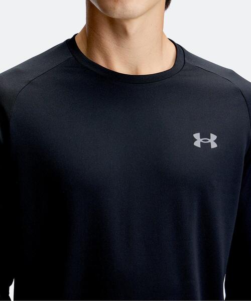 UNDER ARMOUR（アンダーアーマー）の「UAテック ロングスリーブ Tシャツ （トレーニング/メンズ）（Tシャツ/カットソー・メンズ・ブラック・L/M/XL/S/2XL）」の4枚目の写真