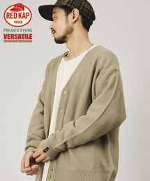 RED KAP（レッドキャップ）の「RED KAP/レッドキャップ 別注 ガーター編み ソリッド バルキーカーディガン（カーディガン/ボレロ）」