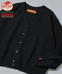 RED KAP（レッドキャップ）の「RED KAP/レッドキャップ 別注 ガーター編み ソリッド バルキーカーディガン（カーディガン/ボレロ）」