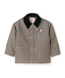 DANTON（ダントン）の「Kids' Nylon Tussah Work Jacket Plaid（ブルゾン）」