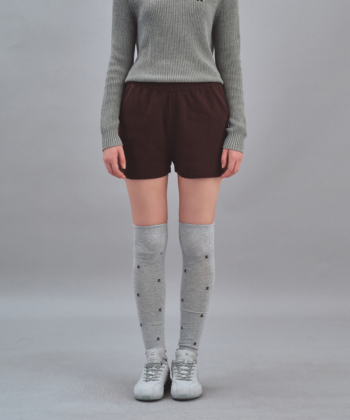 Rest&Recreation(レストアンドレクリエーション)の「LOW RISE KNIT SHORTS - BROWN(その他パンツ・メンズ・その他・SMALL/MEDIUM)」の2枚目の写真